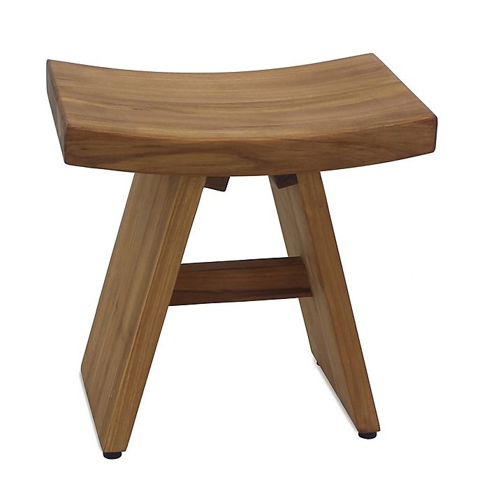 slide 1 of 5, Haven Asia Teak Stool, 1 ct