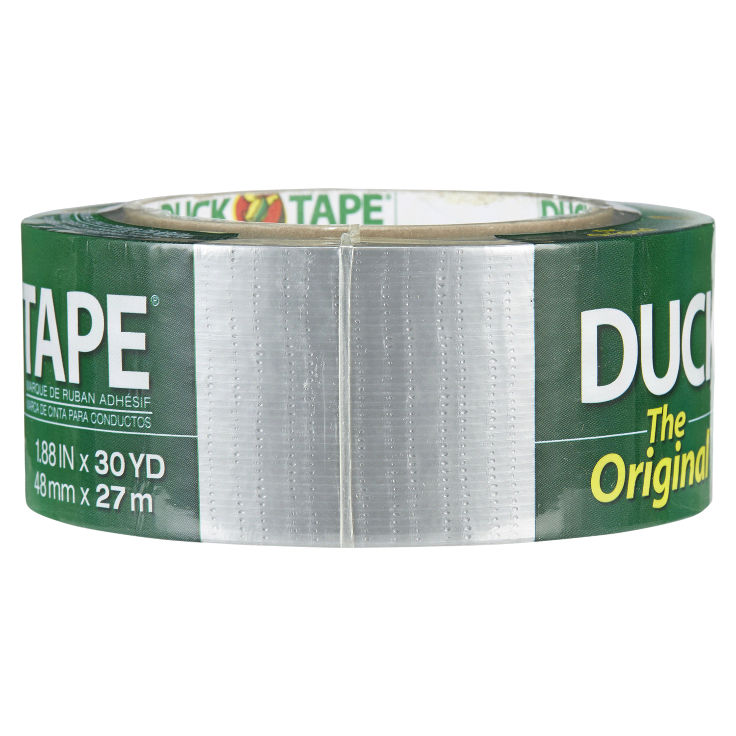 slide 2 of 5, Duck The Original Duck Brand Duct Tape Silver 30yd, 1 ct