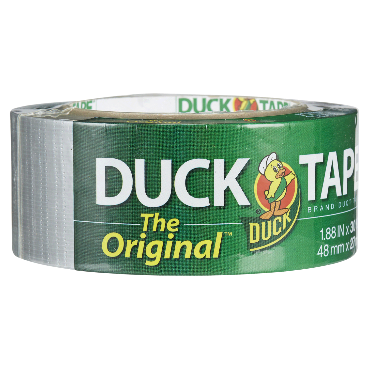 slide 3 of 5, Duck The Original Duck Brand Duct Tape Silver 30yd, 1 ct