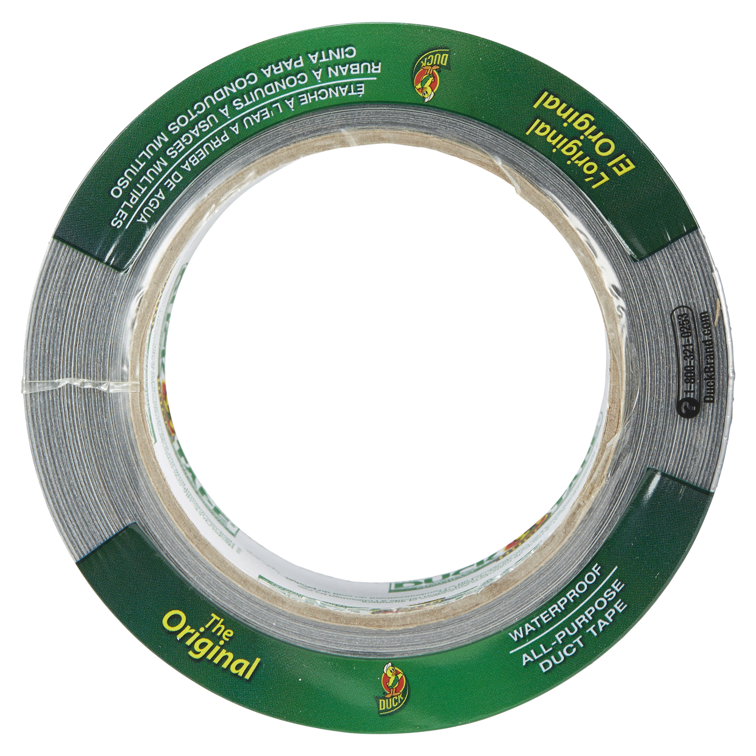 slide 4 of 5, Duck The Original Duck Brand Duct Tape Silver 30yd, 1 ct