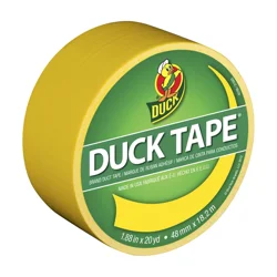 Duck 1.88" x 20yd Duct Industrial Tape Yellow