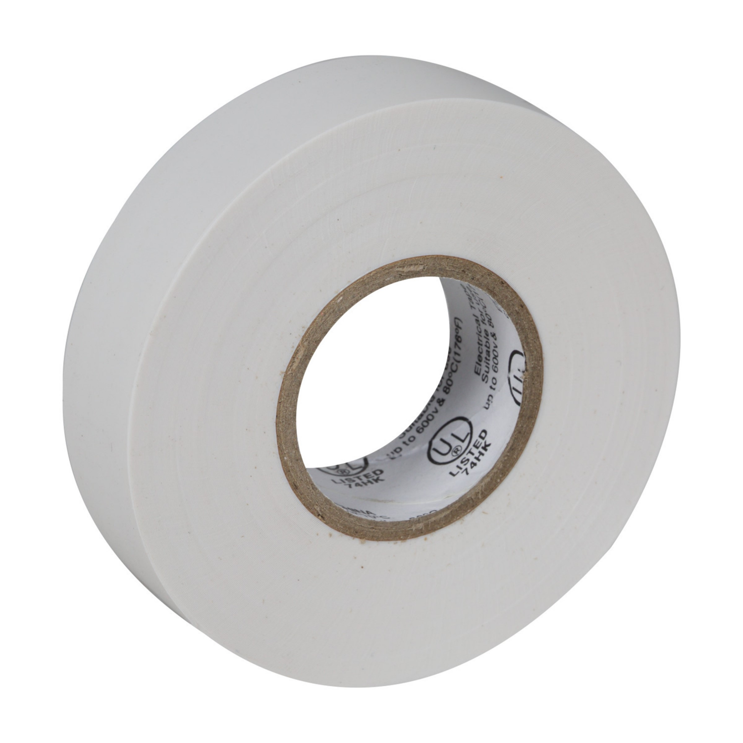 slide 2 of 4, Duck Professional White Electrical Tape, 0.75 in x 66 ft