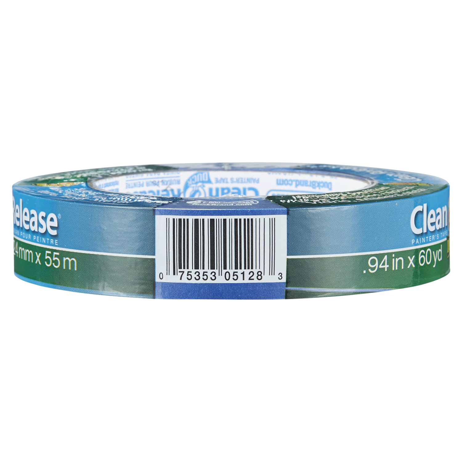 slide 3 of 5, Duck Clean Release Multiple Surfaces Painter's Tape, 0.94 in x 60 yd