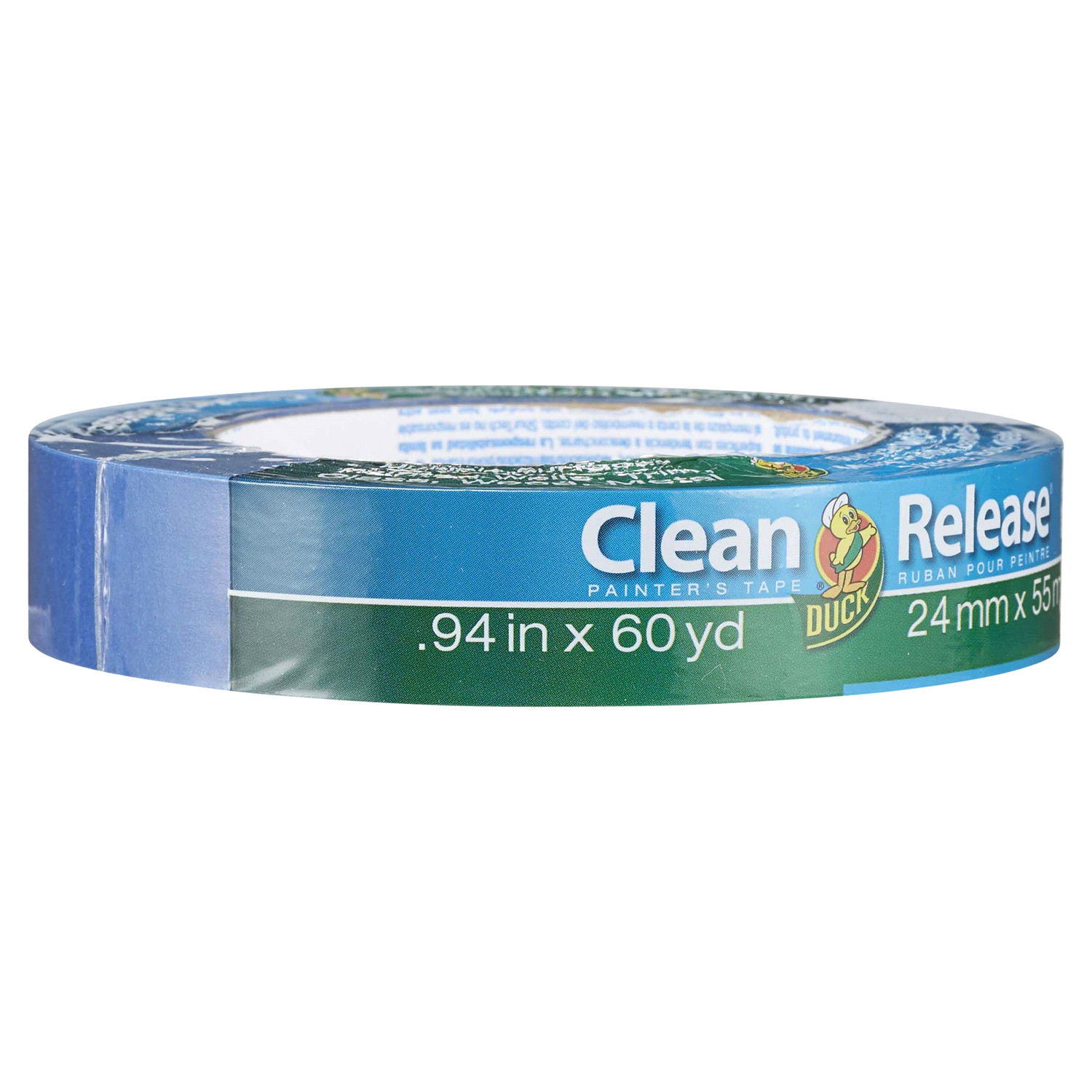 slide 4 of 5, Duck Clean Release Multiple Surfaces Painter's Tape, 0.94 in x 60 yd