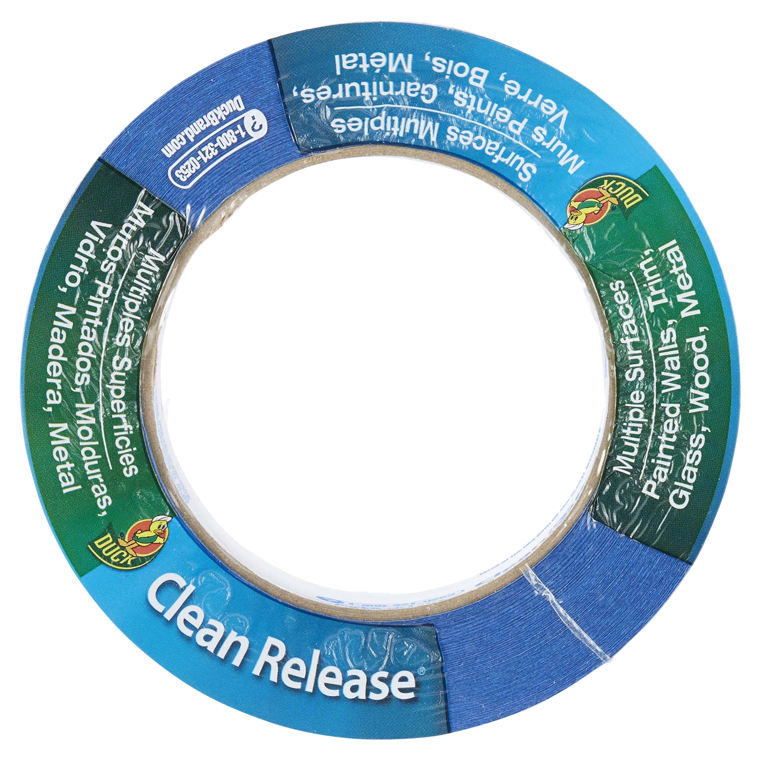 slide 5 of 5, Duck Clean Release Multiple Surfaces Painter's Tape, 0.94 in x 60 yd