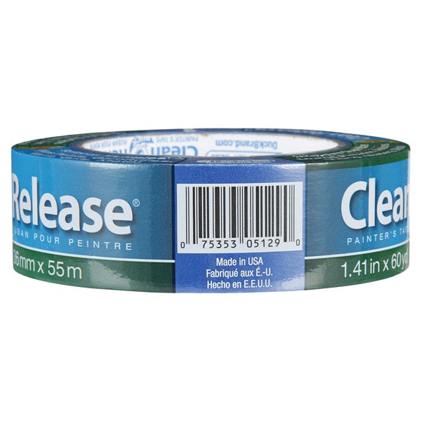 slide 22 of 29, Duck Brand Duck Tape Blue Clean Release Painter's Tape, 1 ct