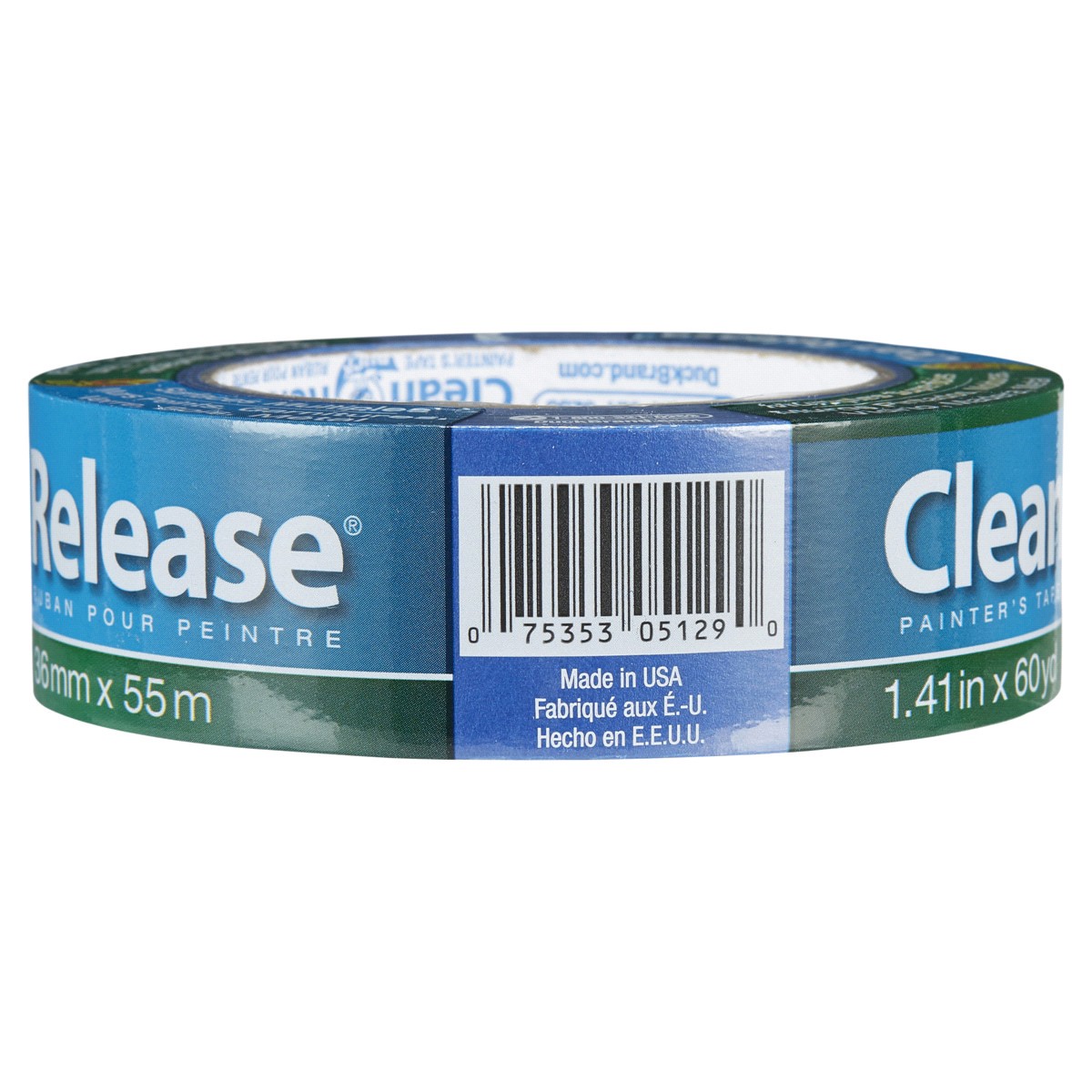 slide 21 of 29, Duck Brand Duck Tape Blue Clean Release Painter's Tape, 1 ct