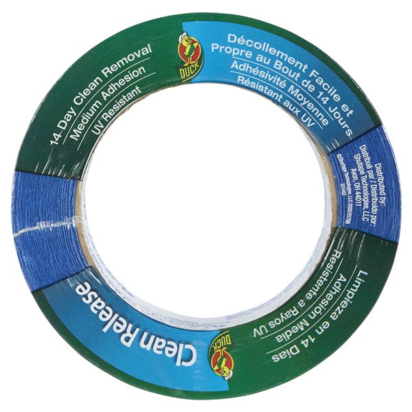 slide 20 of 29, Duck Brand Duck Tape Blue Clean Release Painter's Tape, 1 ct