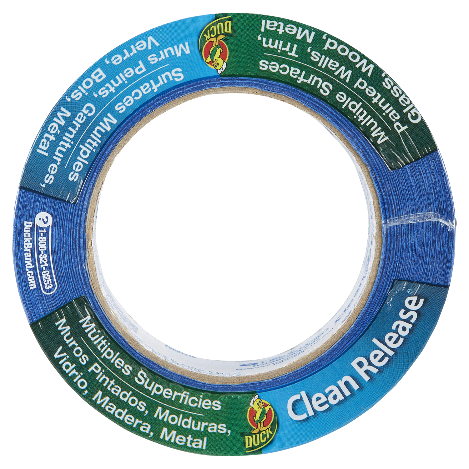 slide 5 of 5, Duck Brand Duck Tape Blue Clean Release Painter's Tape, 1 ct