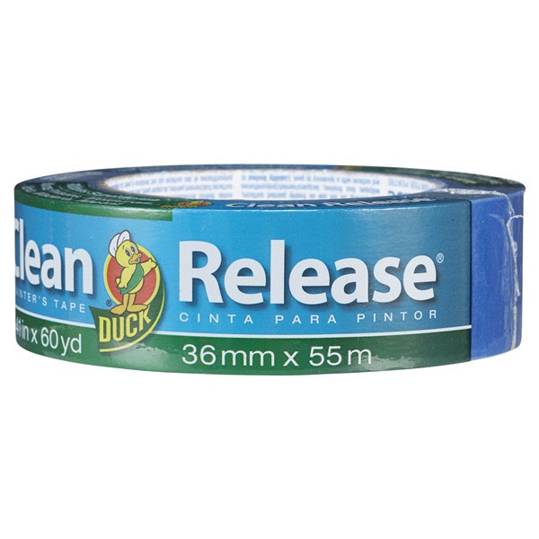 slide 2 of 29, Duck Brand Duck Tape Blue Clean Release Painter's Tape, 1 ct