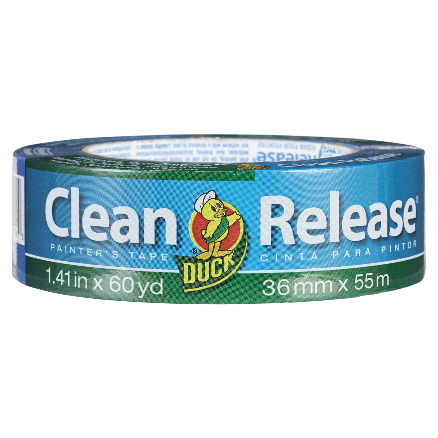 slide 1 of 5, Duck Brand Duck Tape Blue Clean Release Painter's Tape, 1 ct