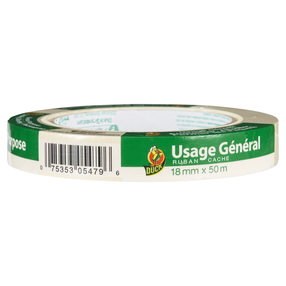 slide 18 of 29, Duck General Purpose Masking Tape.7" x 55 yards, 55 yd