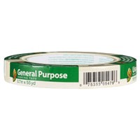 slide 4 of 29, Duck General Purpose Masking Tape.7" x 55 yards, 55 yd