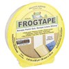 slide 20 of 29, DUCK FrogTape Delicate Surface Painting Tape, Yellow, 1.41 in. x 60 yd., 60 yd x 1.31 in