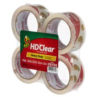 slide 24 of 29, Duck Heavy Duty Packaging Tape - Clear, 4 ct