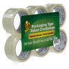 slide 28 of 29, Duck Brand Packaging Tape, 1.88-Inch x 54.6 Yards, 6 Rolls Clear, 6 ct; 1.88 in x 54.6 in