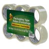 slide 8 of 29, Duck Brand Packaging Tape, 1.88-Inch x 54.6 Yards, 6 Rolls Clear, 6 ct; 1.88 in x 54.6 in