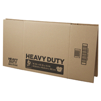 slide 6 of 29, Duck Heavy-Duty Moving/Storage Boxes 16" x 15" Brown, 16 in