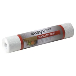 DUCK Smooth Top Easy Liner Brand Shelf Liner, White, 12" x 10'
