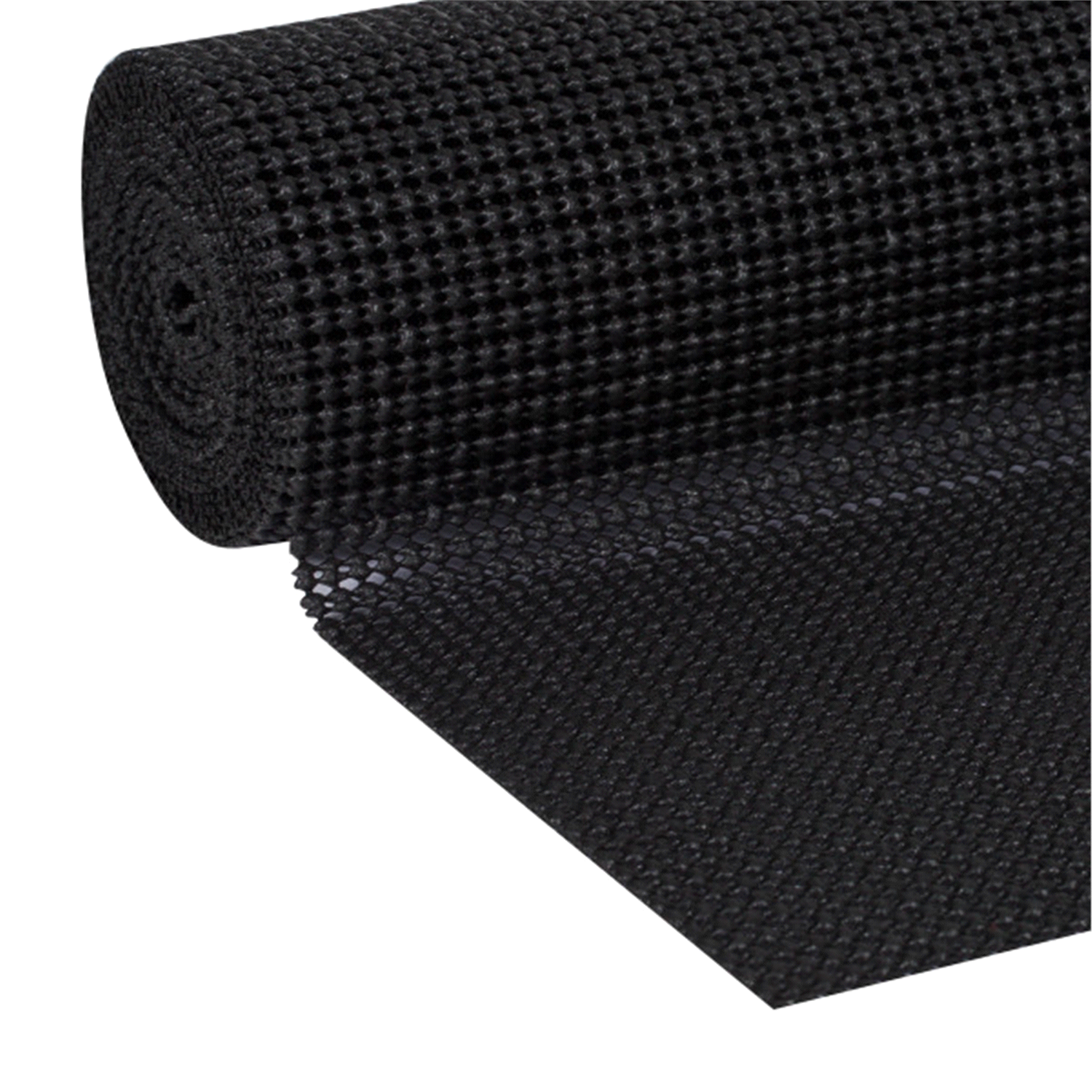 slide 2 of 2, DUCK Select Grip Easy Liner Brand Shelf Liner, Black, 12" x 10', 1 ct