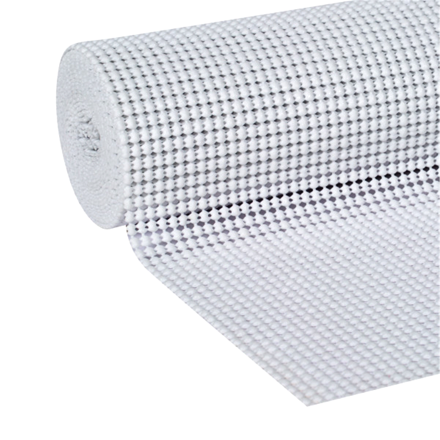slide 2 of 2, DUCK Select Grip Easy Liner Brand Shelf Liner, White, 12" x 10', 1 ct