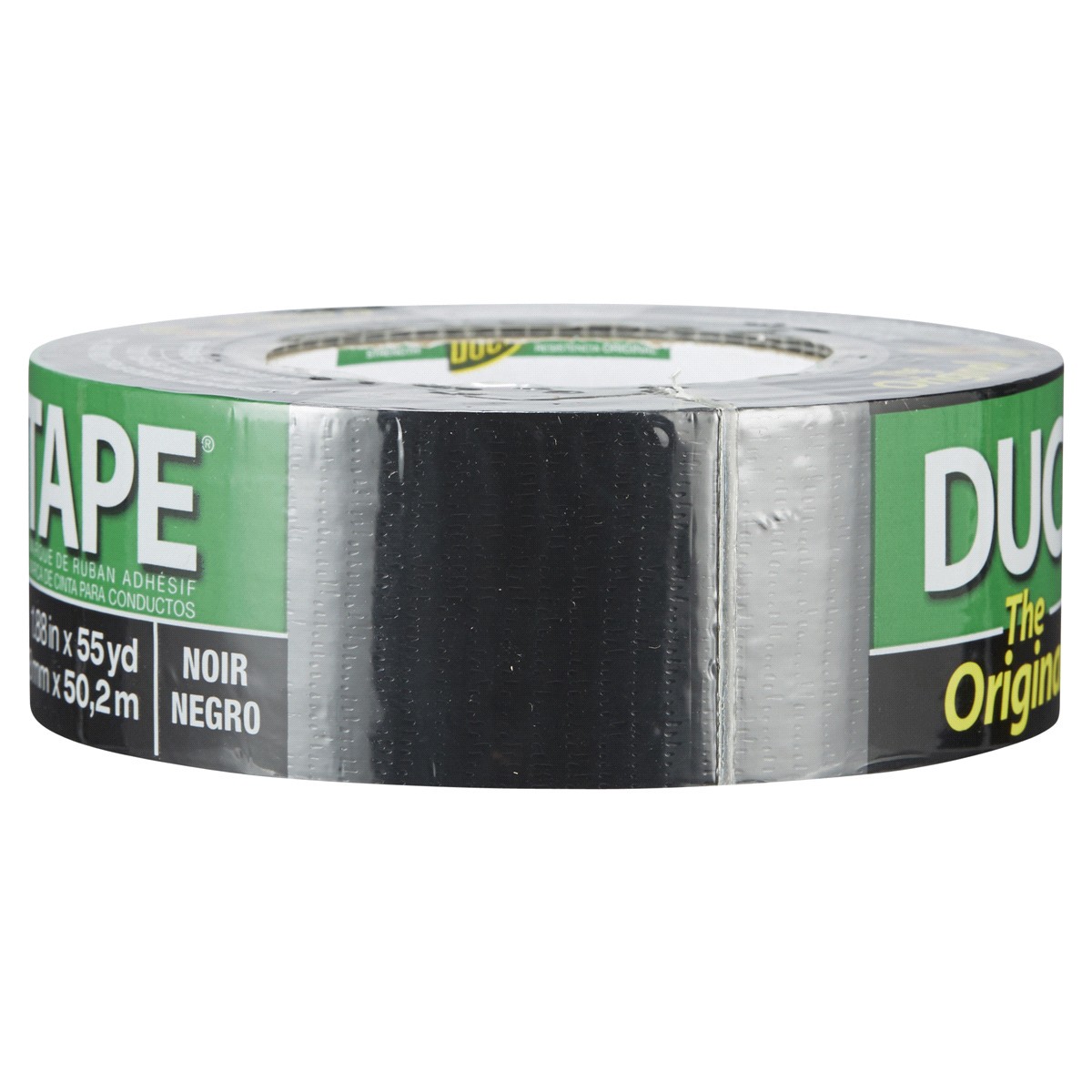 slide 13 of 29, Duck Brand The Original Strength Duck Tape Brand Duct Tape- Black, 1.88 in. x 55 yd., 1 ct
