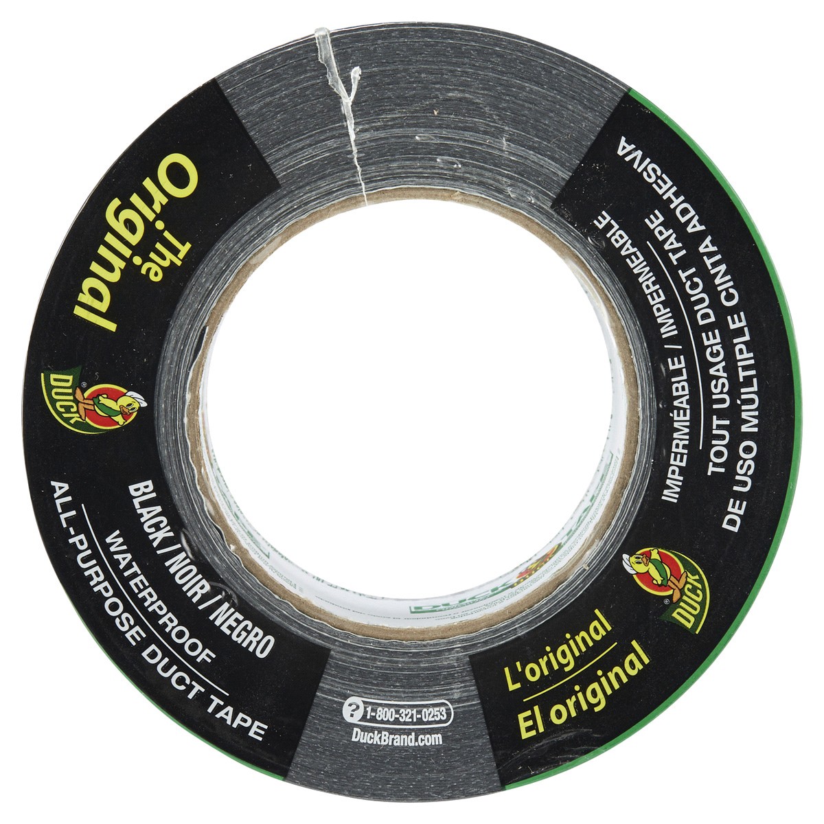 slide 17 of 29, Duck Brand The Original Strength Duck Tape Brand Duct Tape- Black, 1.88 in. x 55 yd., 1 ct