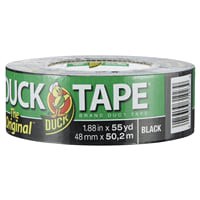 slide 7 of 29, Duck Brand The Original Strength Duck Tape Brand Duct Tape- Black, 1.88 in. x 55 yd., 1 ct