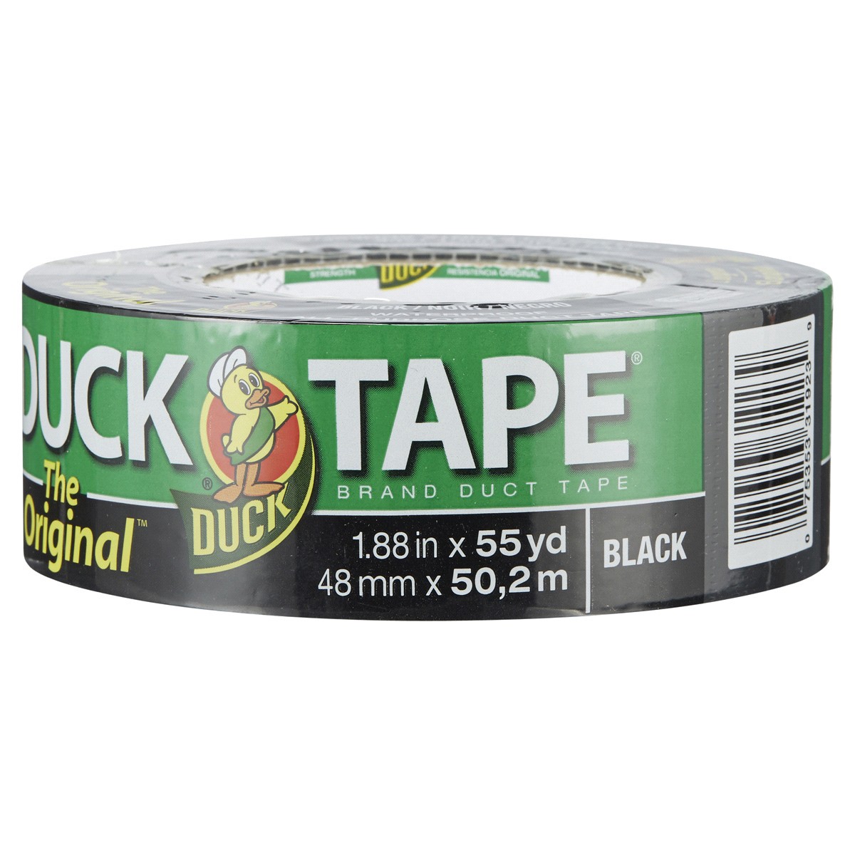 slide 9 of 29, Duck Brand The Original Strength Duck Tape Brand Duct Tape- Black, 1.88 in. x 55 yd., 1 ct