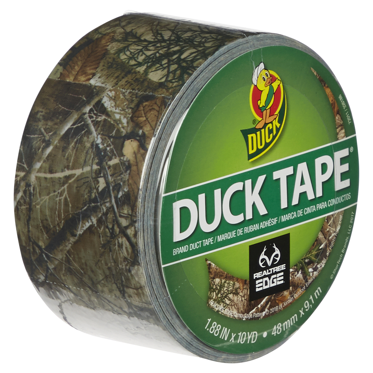 slide 4 of 5, Duck Brand Duct Tape 1.88" x 10 yards, Realtree Camo, 1 ct