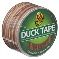 slide 25 of 29, Duck Brand Woodgrain, 10 yd, 10 yd