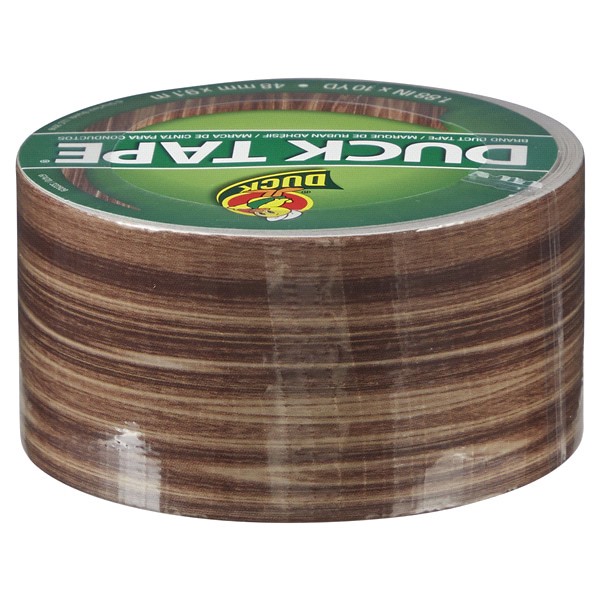 slide 26 of 29, Duck Brand Woodgrain, 10 yd, 10 yd