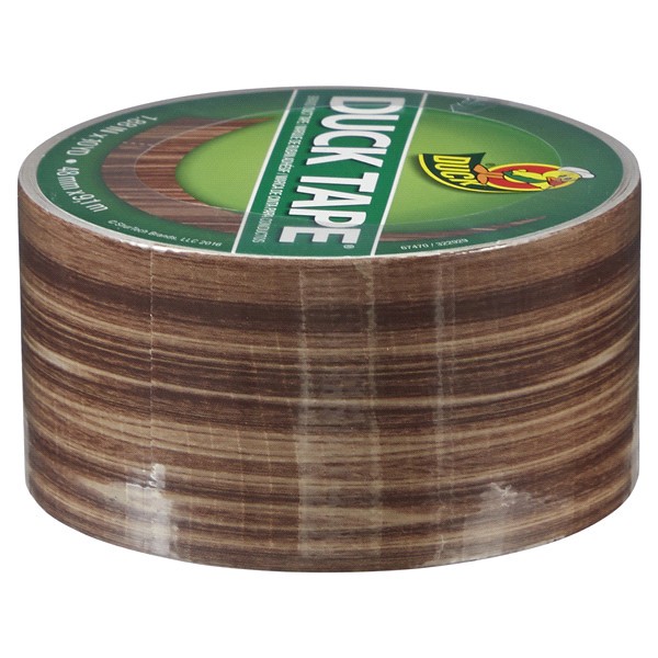 slide 5 of 29, Duck Brand Woodgrain, 10 yd, 10 yd