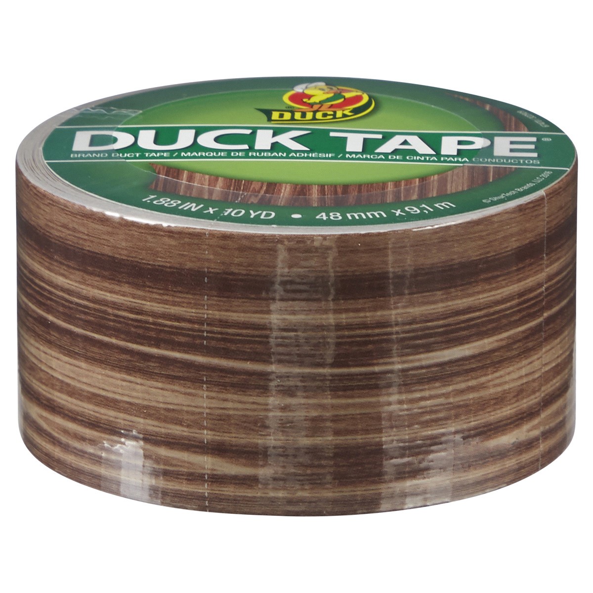 slide 2 of 29, Duck Brand Woodgrain, 10 yd, 10 yd