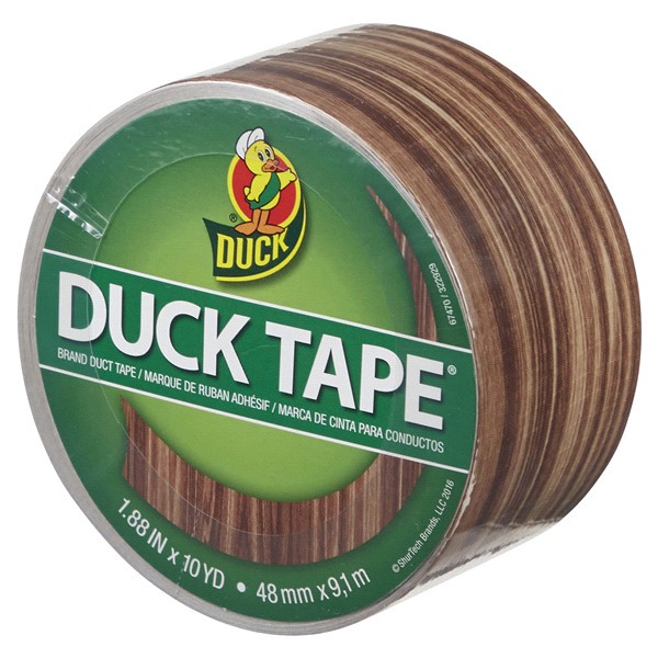 slide 20 of 29, Duck Brand Woodgrain, 10 yd, 10 yd