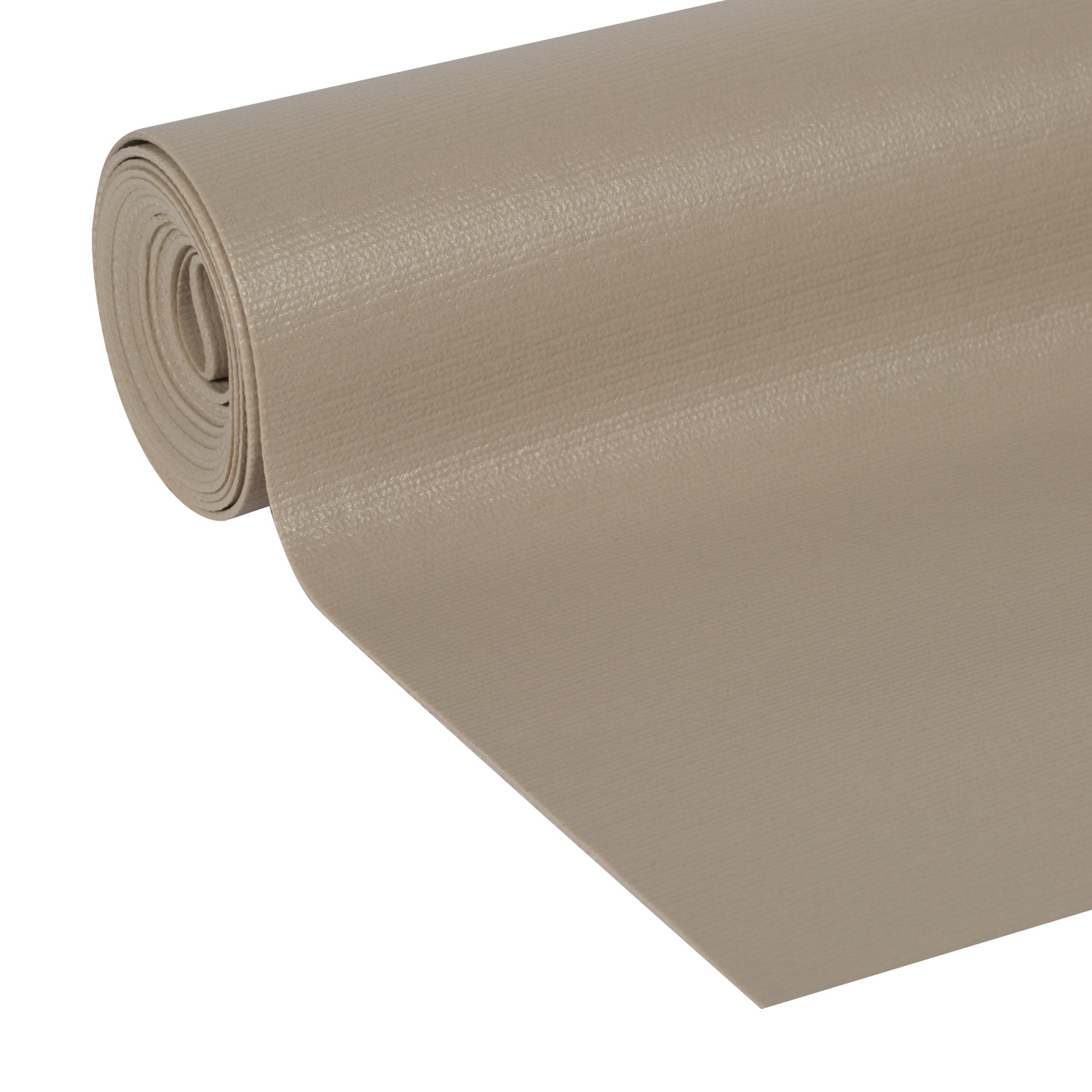 slide 2 of 2, Solid Grip EasyLiner Brand Shelf Liner with Clorox - Taupe, 20 in. x, 6 ft