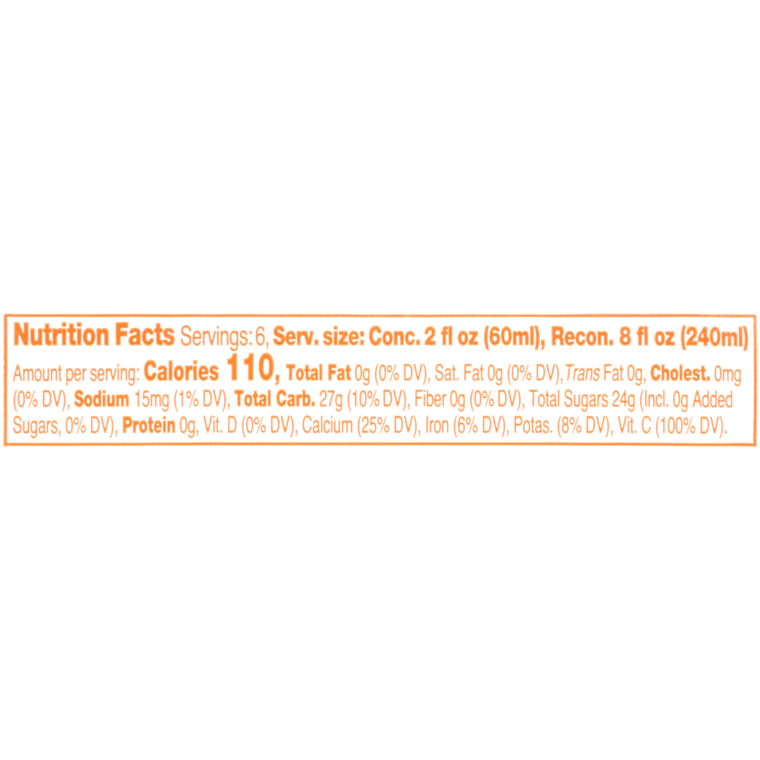 slide 2 of 4, Old Orchard 100% Orange with Calcium Frozen Concentrate - 12 fl oz, 12 fl oz