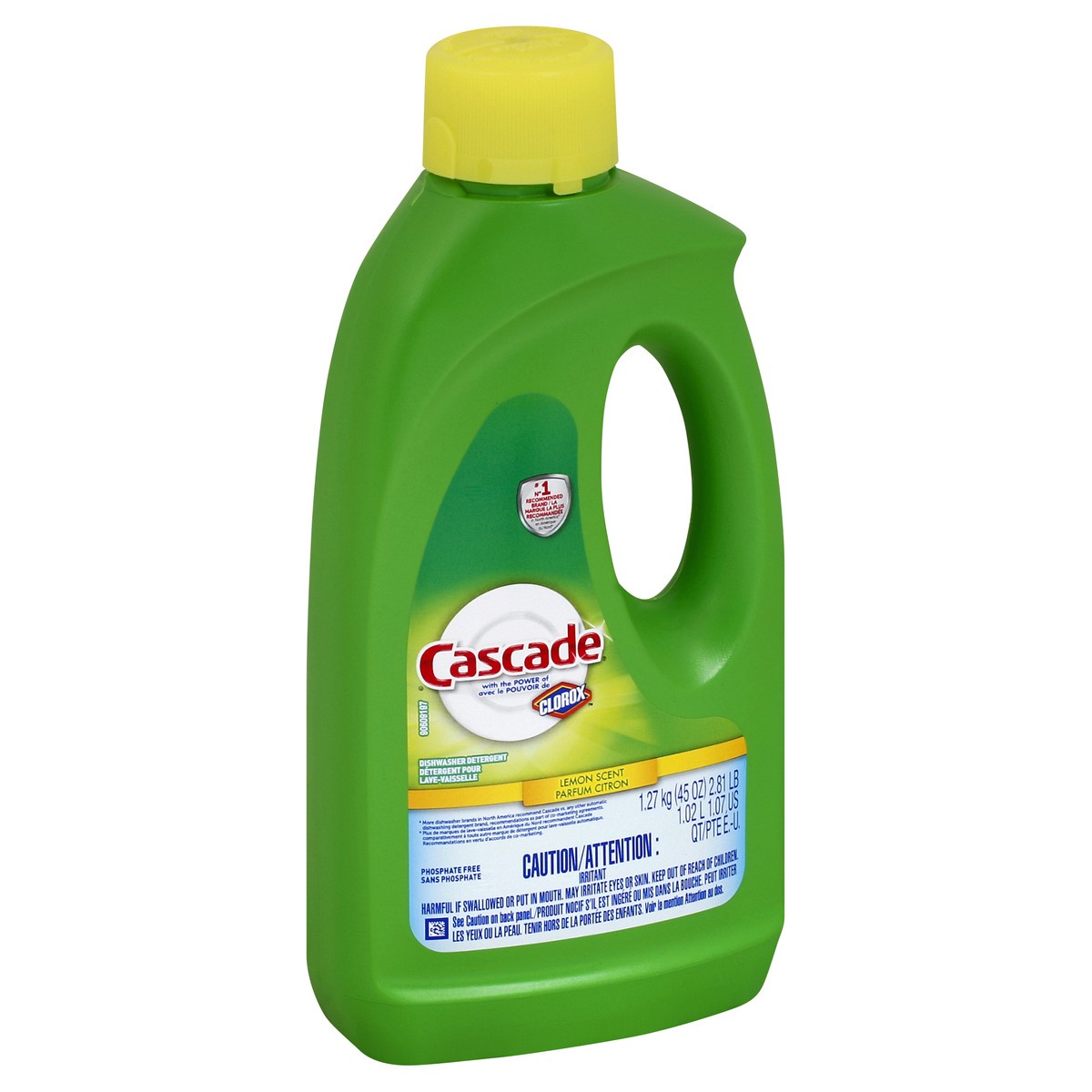 slide 2 of 3, Cascade Dishwashing Detergent 45 oz, 45 oz