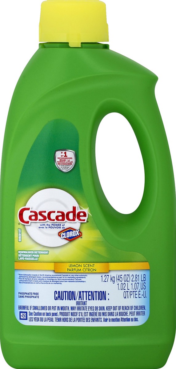 slide 1 of 3, Cascade Dishwashing Detergent 45 oz, 45 oz