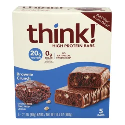 think! Protein Brownie Crunch 5 Count