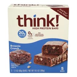 think! Protein Brownie Crunch 5 Count