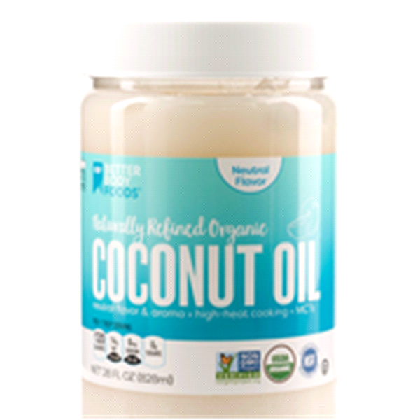 slide 1 of 1, BetterBody Foods Refined Organic Coconut Extra Virgin Oil, 28 fl oz