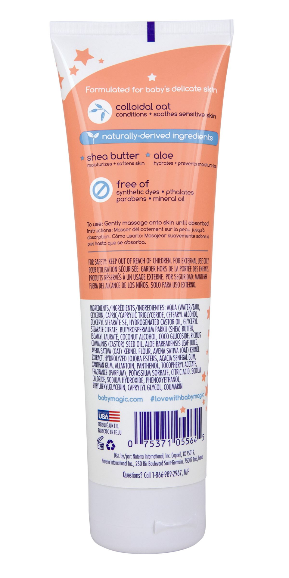 slide 2 of 2, Baby Magic Delicate Lotion - Almond Blossom, 8.6 oz