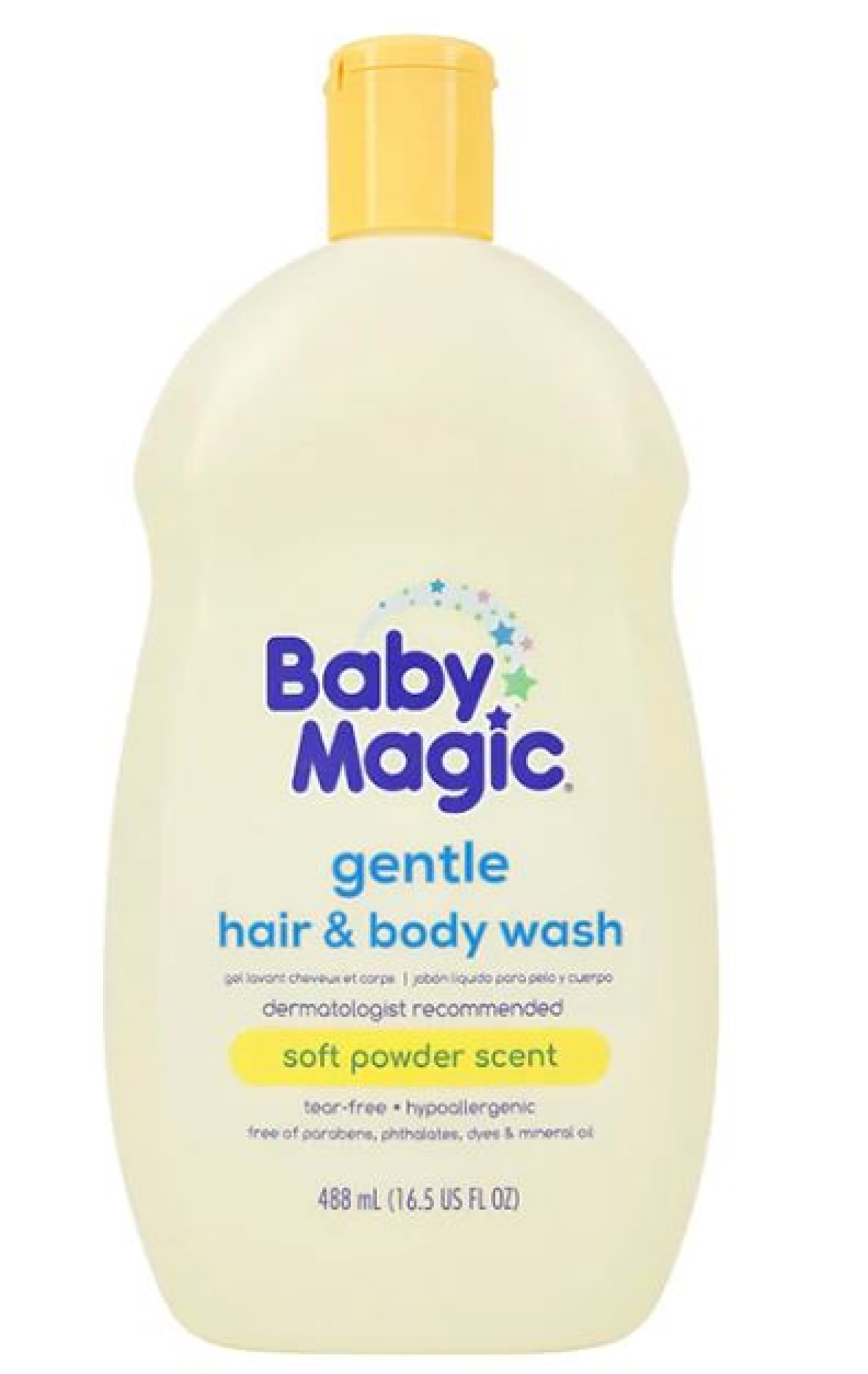 slide 1 of 1, Baby Magic Moisturizing Soft Powder Scent Hair & Body Wash 16.5 fl oz, 16.5 fl oz