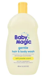 Baby Magic Moisturizing Soft Powder Scent Hair & Body Wash 16.5 fl oz