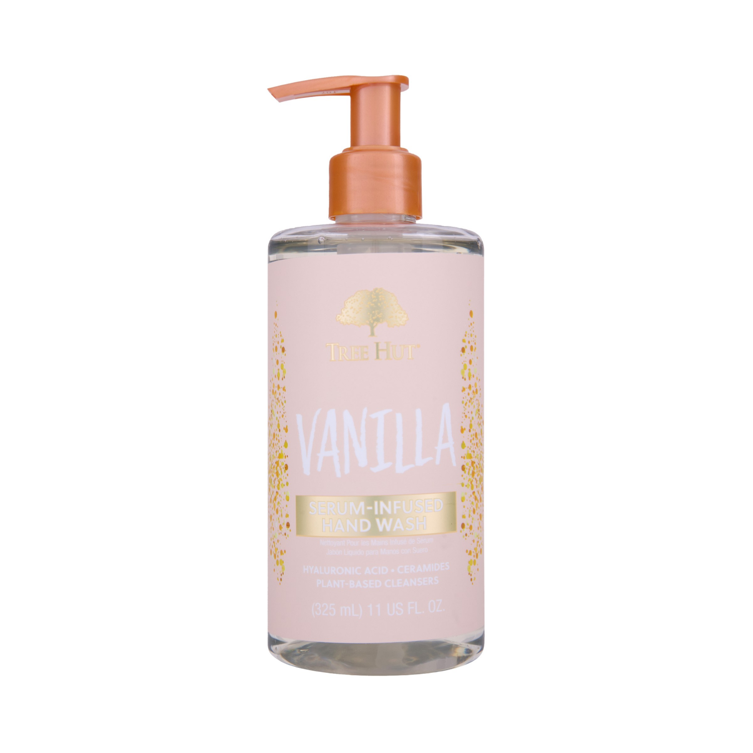 slide 1 of 4, Tree Hut Vanilla Serum-Infused Hand Wash - 11 fl oz, 11 fl oz