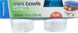 Easy Pack 8 Pack Mini Round 4 fl oz Bowls