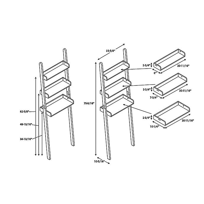 slide 7 of 7, Haven No Tools Slim Bamboo Slim Over-the-Toilet Space Saver - Natural, 1 ct