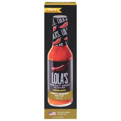 Lola's Very Hot Family Reserve Fine Hot Sauce 5 fl oz