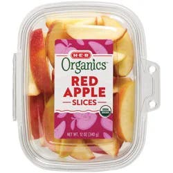 H-E-B Organics Fresh Red Apple Slices